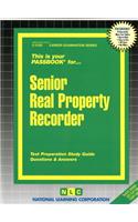 Senior Real Property Recorder: Passbooks Study Guide