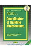 Coordinator of Building Maintenance: Passbooks Study Guide