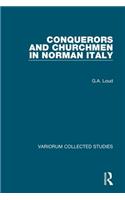 Conquerors and Churchmen in Norman Italy