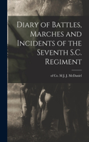 Diary of Battles, Marches and Incidents of the Seventh S.C. Regiment