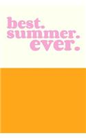 Best Summer Ever