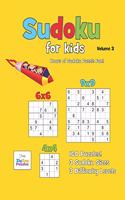 Sudoku for Kids: Sudoku Logic Puzzle Book (Easy, Medium & Hard) for Children of all Ages - 4x4, 6x6 and 9x9 Games - 160 Puzzles for Stimulating Fun