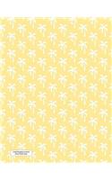 Lined Notebook Journal White Palms Sand: (8.5x11 Lined 001-150)