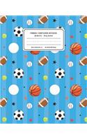 Primary Composition Notebook Grades K-2 Story Journal