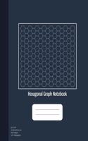Hexagonal Graph Notebook: For Biochemistry, 100 Pages, 8.5"x11", 1/4 Inch Hexagons(1 Biochemistry Graph)