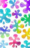 Rainbow Slime Splat Notebook