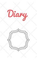 Diary: Vintage Lover's best choice Diary! 120 pages lined Notebook for your ideas inspired by trendy and chique vintage patterns. Let your thoughts flow an