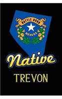Nevada Native Trevon: College Ruled Composition Book