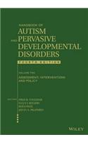 Handbook of Autism and Pervasive Developmental Disorders, Volume 2