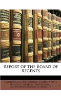 Report of the Board of Regents