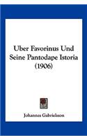 Uber Favorinus Und Seine Pantodape Istoria (1906)