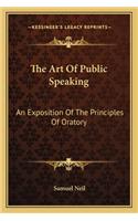 Art of Public Speaking