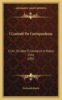 I Contratti Per Corrispondenza