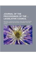 Journal of the Proceedings of the Legislative Council