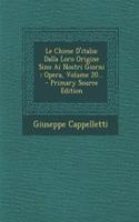 Chiese D'italia: Dalla Loro Origine Sino Ai Nostri Giorni: Opera, Volume 20... - Primary Source Edition