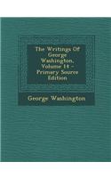 The Writings of George Washington, Volume 14: (English)