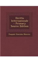 Diritto Internazionale - Primary Source Edition