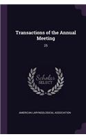 Transactions of the Annual Meeting