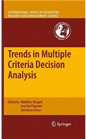 Trends in Multiple Criteria Decision Analysis