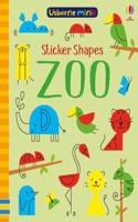 Sticker Shapes Zoo x 5 pack