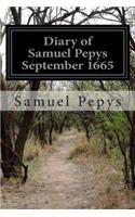 Diary of Samuel Pepys September 1665