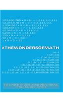 The Wonders of Math Graph Paper Notebook 1/2 inch squares 120 pages