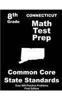 Connecticut 8th Grade Math Test Prep: Common Core Learning Standards(English)