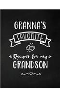 Granna's Favorite, Recipes for My Grandson