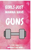 Women Workout Log Book - Dumbbell Cover