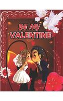 Be My Valentine: A Fun Valentine's Day Coloring Book of Hearts (VOL-1)