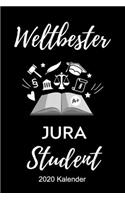 Weltbester Jura Student 2020 Kalender