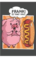 2020 Week To View Dated Planner Diary: Hotdog Pig Frank Is That You 6x9 Inches Paperback