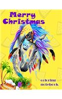 Merry Christmas coloring notebook: 100 Coloring Pages: Minions Christmas Coloring Book, Christmas Gift, For Kids, Crafts for Children, Coloring Pictures, ... Pictures, Unlined, Unoffi