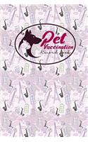 Pet Vaccination Record Book