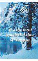 It's the most wonderful time of the year: A lined notebook for your everyday needs