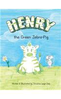 Henry the Green Zebra-Pig