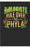 Biologists Rule Over the Phyla: Biology Journal Notebook