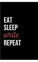 Eat, Sleep, Write, Repeat