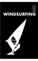 Windsurfing Notebook: Blank Lined Windsurfing Journal for Windsurfer and Coach
