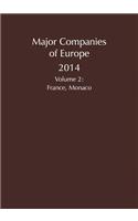 Major Companies of Europe 2014