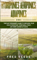 Hydroponics, Aeroponics, Aquaponics