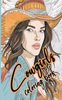 Cowgirls Coloring Book