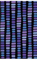 Bullet Journal Abstract Rectangles in Purple