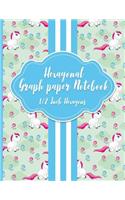 Hexagonal Graph Paper Notebook: (Hexagonal Graph Paper Notebook: 1/2 Inch Hexagons)