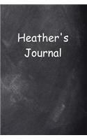 Heather Personalized Name Journal Custom Name Gift Idea Heather: (Notebook, Diary, Blank Book)