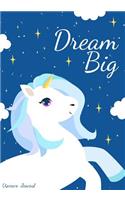 Unicorn Journal: Unicorn Notebook, Unicorn Journal, Inspirational Journal & Doodle Diary, Unicorn Diary to Write and Draw In, Composition Notebook -7x10in100 Pages(2 Unicorn Notebook)