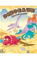 Dinosaur Sketchbook: Paper Book for Sketching, Drawing, Journaling & Doodling (Sketchbooks), Perfect Large Size at 8.5 X 11, 120 Pam.J.Ges, ( Cute Dinosaur Cover )