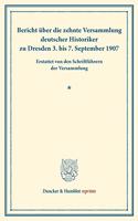 Bericht Uber Die Zehnte Versammlung Deutscher Historiker