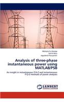 Analysis of three-phase instantaneous power using MATLAB/PSB