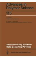 Photoconducting Polymers/Metal-Containing Polymers